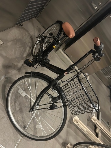 [受け渡し予定者様確定済み]美品！26インチ紺色自転車