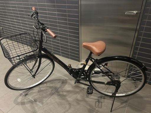 [受け渡し予定者様確定済み]美品！26インチ紺色自転車