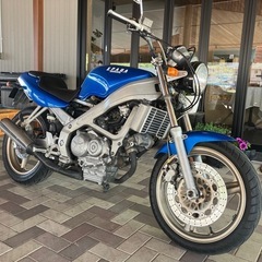 訳あり　HONDA VT250 スパーダ　実働　機関良好　油脂類交換　アップハンドル装着　フロントブレーキパッド交換 書類付 自賠責保険付きの画像