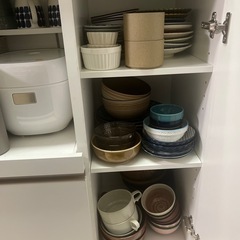 【取引中
】ニトリ　レンジ台　食器棚の画像
