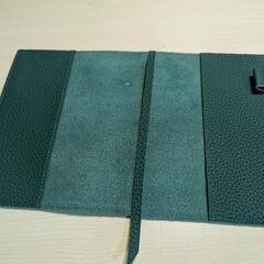 未使用 ブックカバーA6サイズ ペンホルダー付き の画像