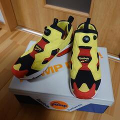 Reebok Instapump Fury／イエロー／31.0cm
