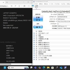 VAIO PRO PG i5第10世代／Microsoft office
の画像
