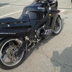 ZZR1100 2年車検付（予備検渡し）エンジン実働 社外マフラー 社外ラムエアの画像