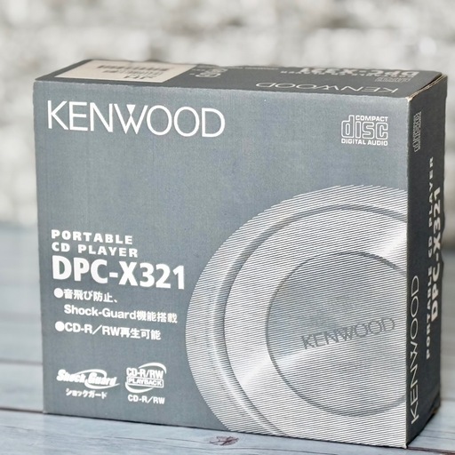 新品❗️KENWOOD ポータブルCDプレーヤー DPC-X321
