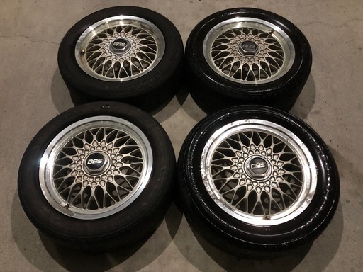BBS RG  205/55R16　PCD100-5穴　4本　プリウスなど