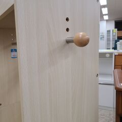 J9315　クローバー　木製ハンガーラック　キッズハンガーラック　クリーニング済み【リユースのサカイ柏店】の画像