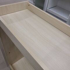 J9315　クローバー　木製ハンガーラック　キッズハンガーラック　クリーニング済み【リユースのサカイ柏店】の画像