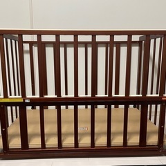 ベビーベッド マット付き 値下げ交渉OKの画像