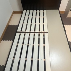 【受け渡し予定者あり】ニトリ ベットフレーム セミダブル グラン...
