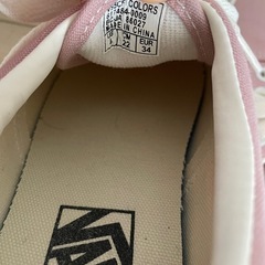 ⭐︎美品⭐︎VANSスニーカー　ピンク　22センチの画像
