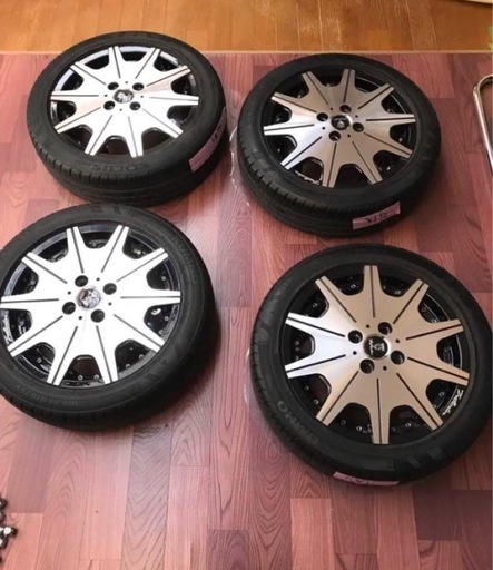 トラフィックスター DTX アルミホイールセット 3本