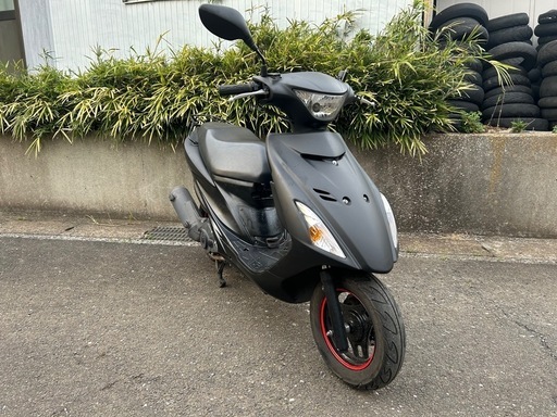 軽整備済み‼️ アドレスv125S 低走行　マッドブラック　グリップヒーター付き　配送可能　現車確認可能