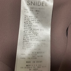 snidelのワンピースです☺️の画像