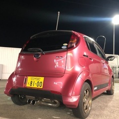 車検付き❗️R2 5MT ローダウン　オートジュエル風神マフラーの画像