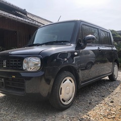 車検付き❗️ラパン　黒色　スマートキー　純正オーディオ付きの画像