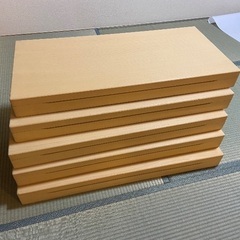 桐箱・着物収納ケース5つの画像
