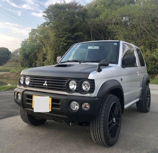 マニュアル車‼︎】三菱パジェロミニ／車検あり/スタッドレス付き 三菱