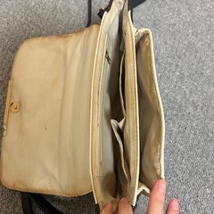 白黒　バイカラー　バッグの画像