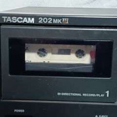 ◆	最終値下げ / プロ用高性能機TASCAM 202MKⅤダブルオートリバースカセットデッキ ◆の画像