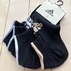 【写真に付き600円】アディダス　靴下　3足　新品の画像