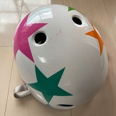 【値下】オージーケー カブト FR-KIDS バイシクル ヘルメット OGK KABUTO スターホワイト SG規格の画像