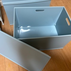 ニトリ　Nインボックス　レギュラー　グレイッシュブルーの画像