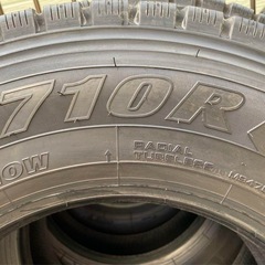 ほぼ未使用225/80R17.5 ヨコハマ 4tトラックミックス6本セット