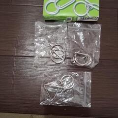 知恵の輪2セットの画像