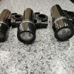 ★差し上げます ダイソー DAISO 自転車用LEDライト 4個♪の画像