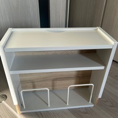 ルーター収納棚の画像