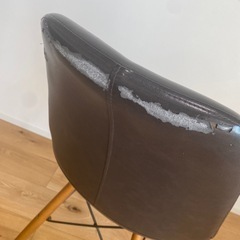 チェア　　シート剥げあり　の画像