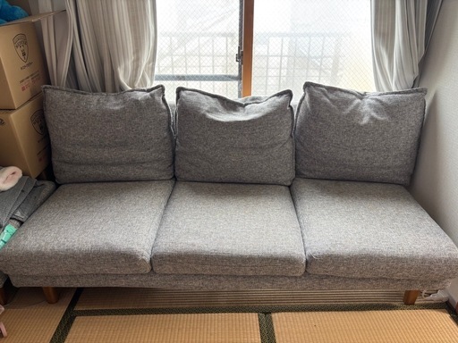 unico ソファ　三人がけ