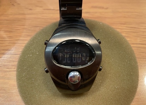 【希少・外装美品】SEIKO ALBA SPOON インゴット　ブラックアウト 希少・美品】SEIKO ALBA SPOON インゴットブラックアウト (tak