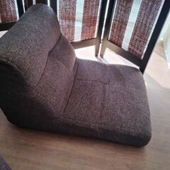 【お値引き中！】コーナーソファと１人掛けソファのセット　ローソファの画像