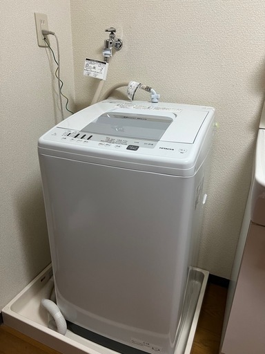 美品・洗濯機【使用半年のみ】 日立NW-R705 全自動電気洗濯機