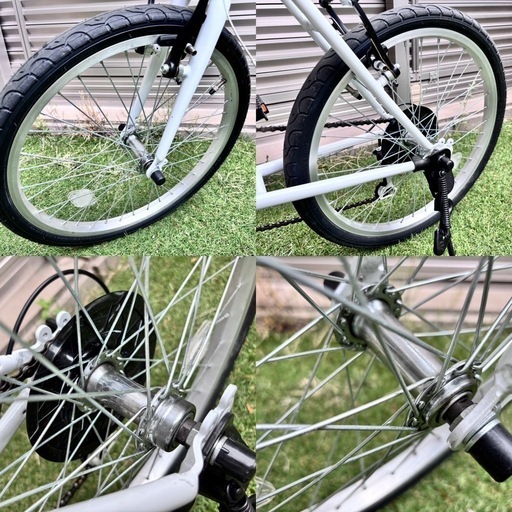 LASSIG[レッシグ]700c クロスバイク 7speeds/ブルー (自転車工房
