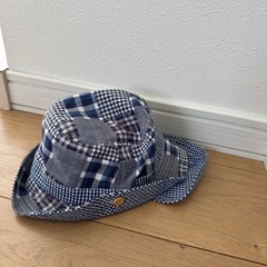 西松屋　46センチ　紐付きぼうし