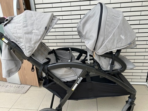 双子　2人乗り　ベビーカー　johe