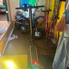 Electric Kickskaterキックスクーターほぼ新車！の画像