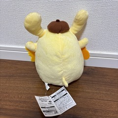 タグ付き★ポムポムプリン ぬいぐるみの画像