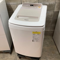 乾燥機能付き！Panasonicの大容量8kg洗濯機