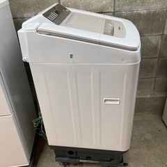 Panasonic 中古 8.0kg 縦型 全自動洗濯機 2023年製 エコナビ