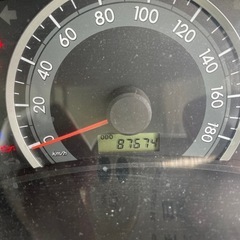 トヨタ　アイシス　7人乗り三列シートナビTVバクカメラ　左側電動ドア　H22年　87675kmの画像