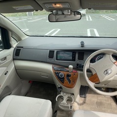 トヨタ　アイシス　7人乗り三列シートナビTVバクカメラ　左側電動ドア　H22年　87675kmの画像