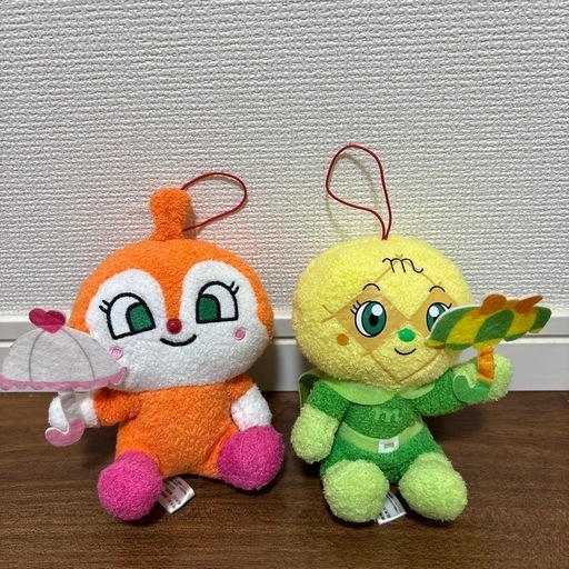 メロンパンナちゃん ドキンちゃん ☆ぬいぐるみ (断捨離中