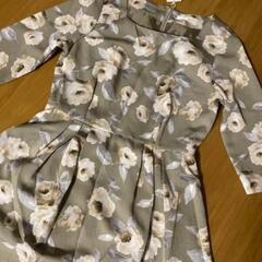 PATTERN fiona 花柄ワンピース カーキ