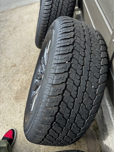 【新品未使用】【値下げしました】三菱トライトン　GSR 純正ホイール・タイヤ 三菱 トライトン 2.4 GSR ディーゼルターボ 4WD GSR/4WD/純正9