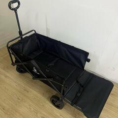 【新品未使用】キャリーワゴン ブラック 大容量100L オフロードタイヤ [台東区]の画像