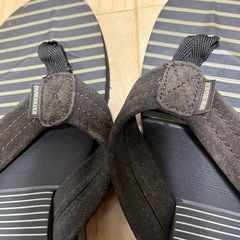 QUICK silver ビーチサンダルの画像